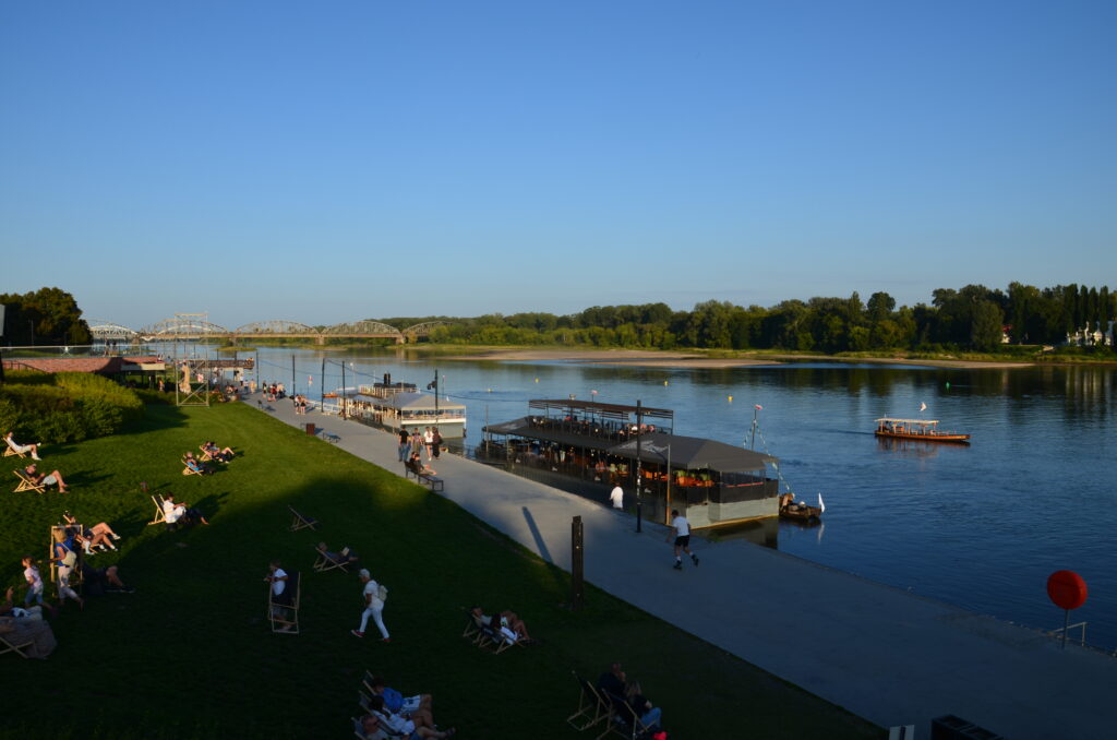 Fiume Vistola a Toruń